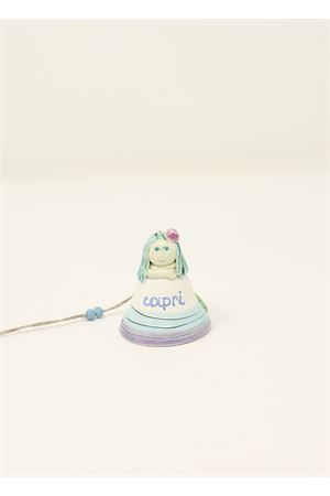 mermaid Capri bell in ceramic Capri Bell | 20122393AZZURRA